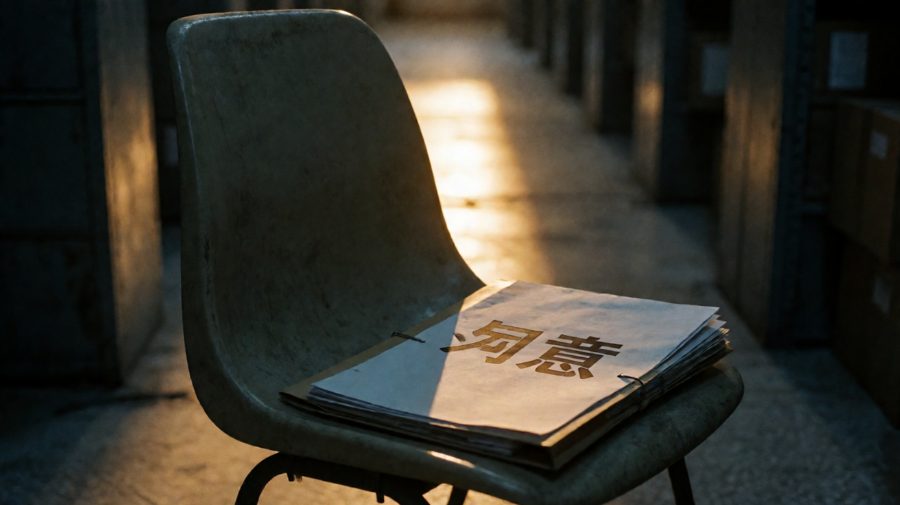 那两个字，像钉子一样钉在纸面