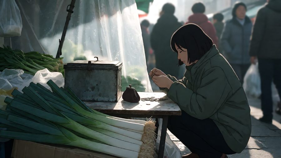 一角一角地数，像数着过去三十年的日子
