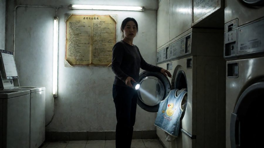 滚筒里翻出的不是她的衣物