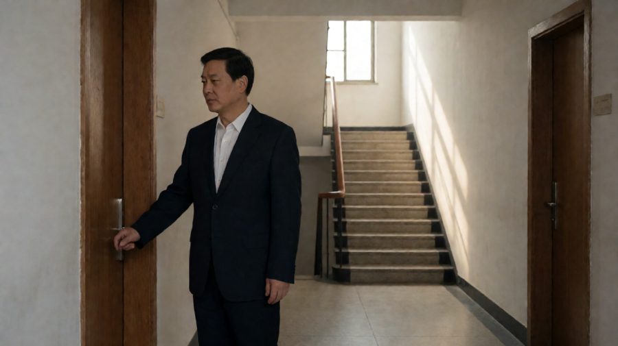 椅子腿刮过地面的声音，比签字更响