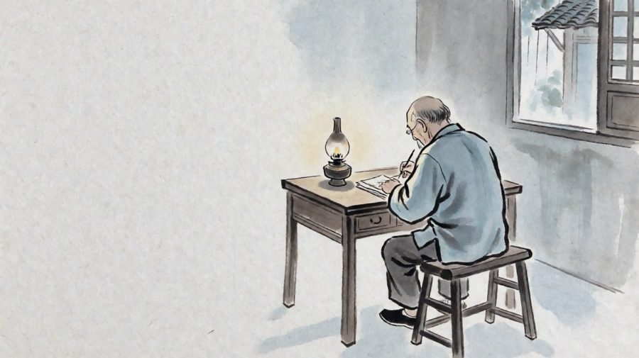 灯如豆