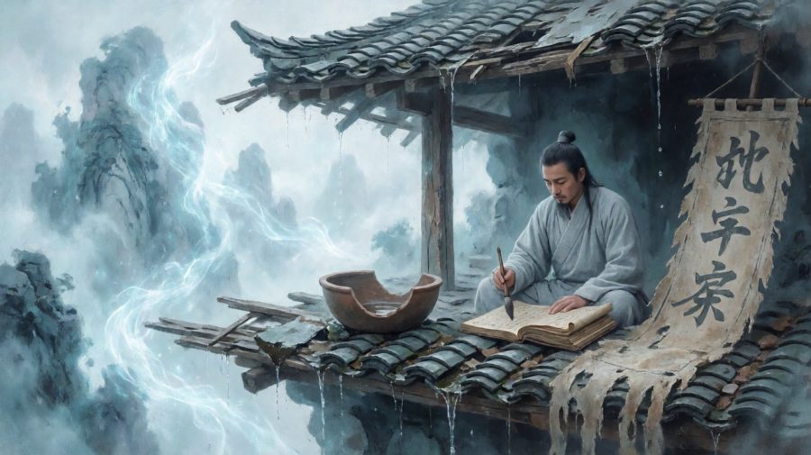 在师父的旧居下，岁岁还债