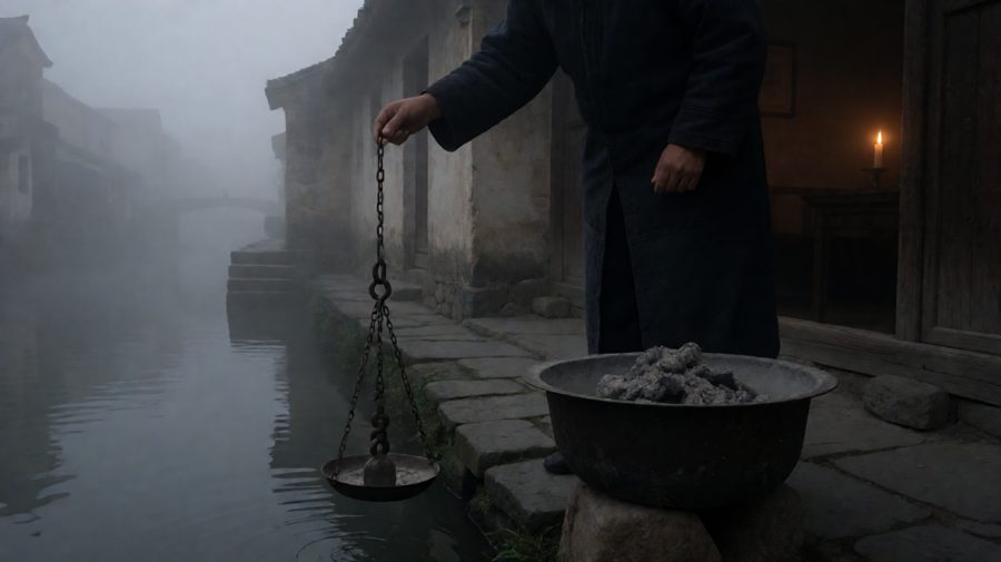 烧掉的账本与沉入河底的秤砣
