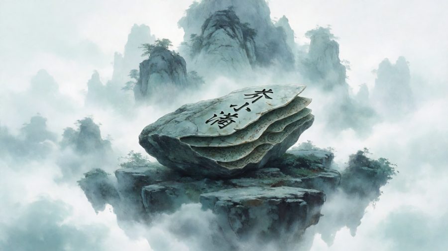 石裂无声，痕痕皆名