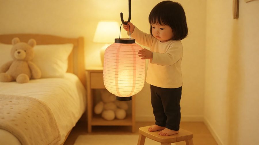 取下灯笼