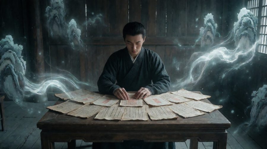 伪造的十二张契约，只有最后一张的印泥是鲜红的