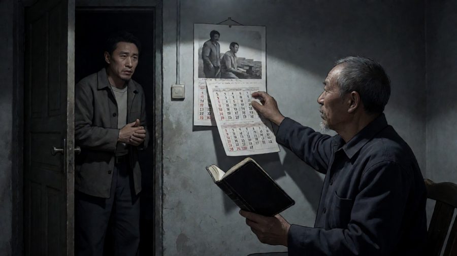 审讯时刻：挂历上的笔迹破绽