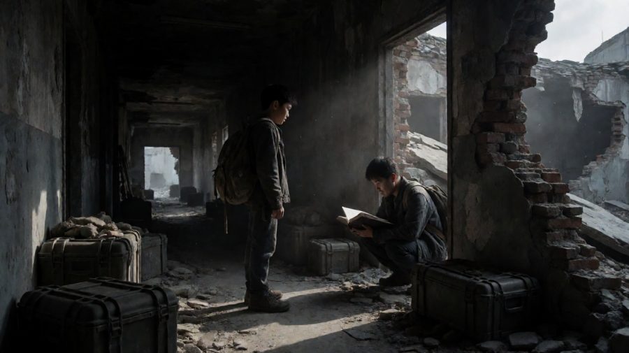 郑海生没问油去哪了，只把账本翻到最后一页，算起了那八升柴油的抵扣。