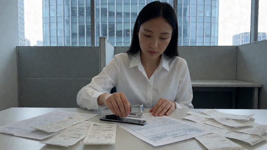 钉歪的订书钉，封存了无法篡改的过往