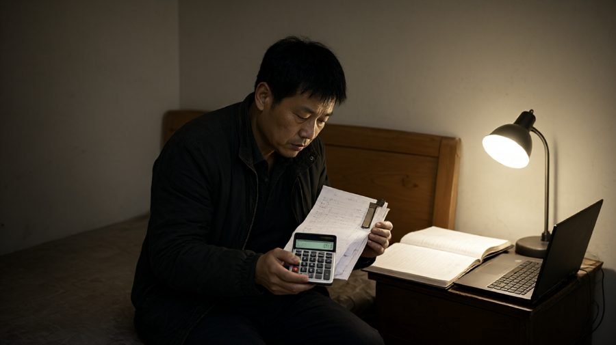 月结货款压身，账上仅剩四千三，他在送货单中计算生存天数