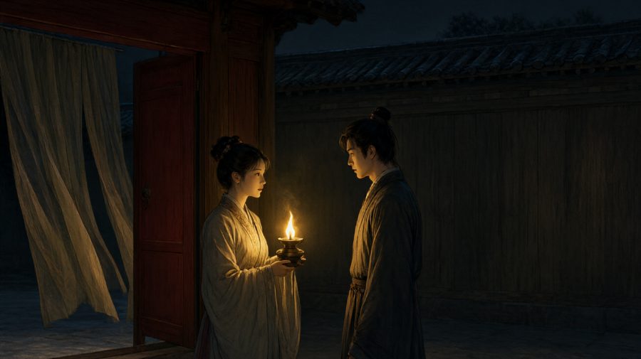灯下交锋，朱砂为证