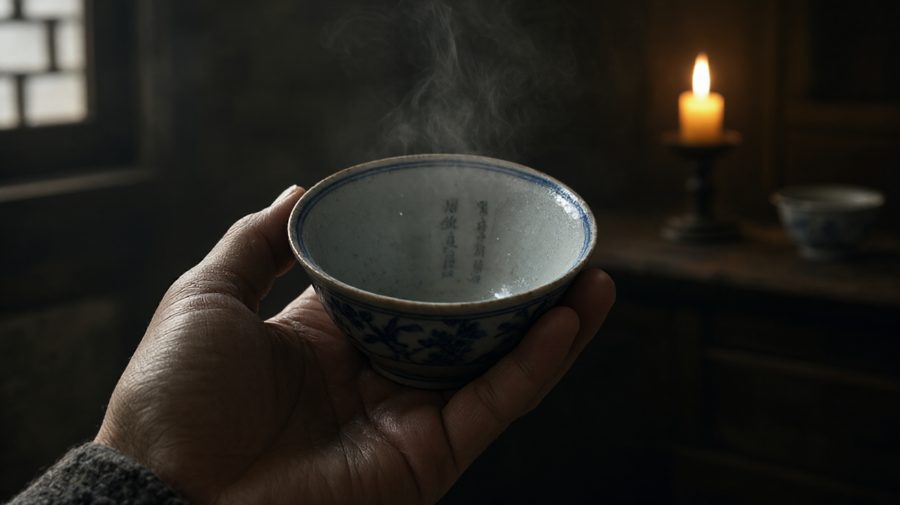 碗心写着三十年的流水账