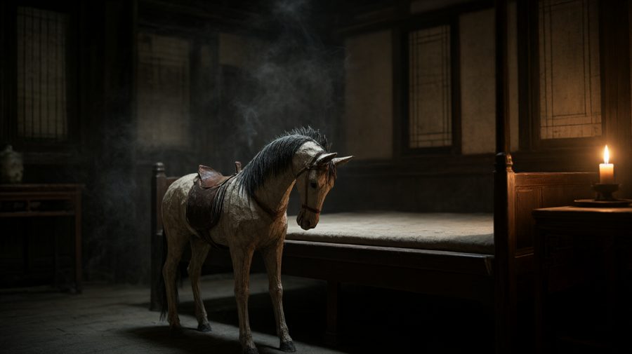 第六夜，纸马出现在了床头