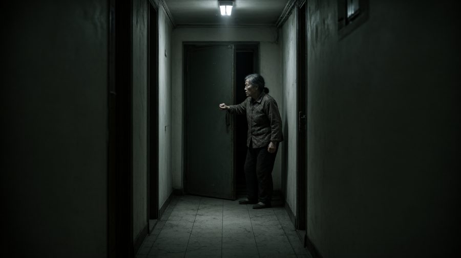 死寂的门后
