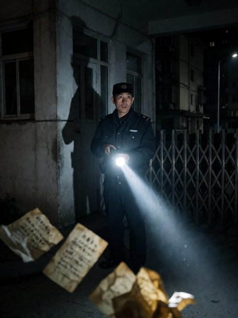 小区北门岗老陈的夜间值守规则：第6天的异常记录
