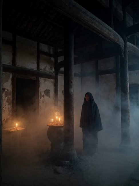 拆迁队老魏砸开村口土地庙那夜