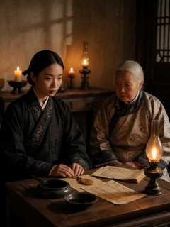 镇国公府二房嫡女沈清瑶与掌事妈妈刘妈的半块蜜蜡坠子