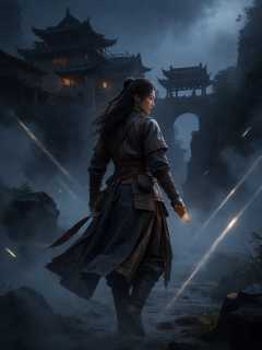 雁回岭下，女镖师秦照夜押送半枚铜符过黑水渡