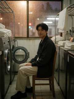 梅雨天自助洗衣房，401的男人替我把床单重洗了一遍