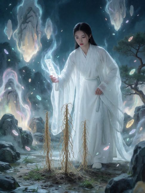 药圃夜值，赵小满替师兄守三株枯参