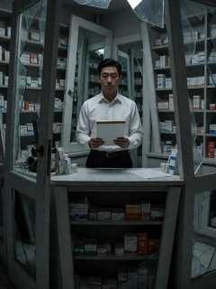 凌晨三点夜班药店，周砚用空白处方笺配药