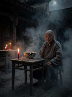 城西巷口补碗摊阿婆与半张带咒的旧瓷片