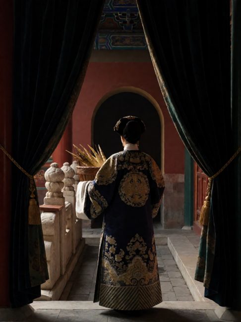 尚食局灶前，掌膳女史陆沅清点第三筐冬笋
