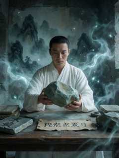 机修厂三楼测灵室，邵德成磨了九年的那块青灰石
