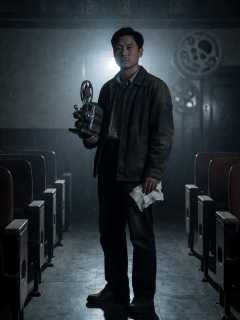 老电影院放映员周明远，修放映机时夹层里掉出一张卖胶片的收据