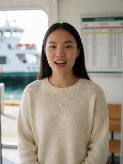 短视频文案阿棠给轮渡老船长改的第五版口播稿