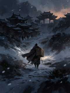女镖头柳昭押一只桐木匣过雁回岭