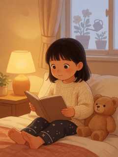 朵朵把七号楼的十点钟浇水声记在本子上
