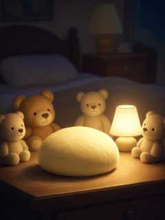 深夜面包房，阿禾等最后一个面团慢慢鼓起来