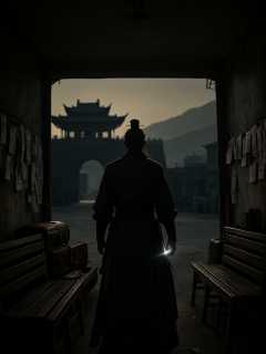 县汽车站行李房，老关收下一把裹油布的刀