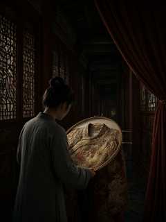 尚服局绣娘沈青梧补一件皇后旧翟衣